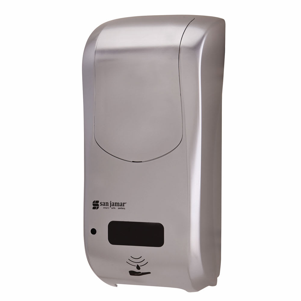 094-SH970SS Wall Mount Touch Free Soap Dispenser - 5 3/4" x 12 1/4", Stainless