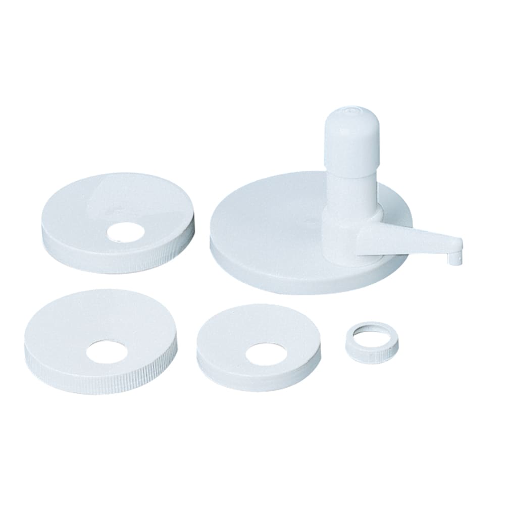 094-P7510 Pump Style Condiment Dispenser w/ 1 oz/Stroke Capacity, Plastic, White