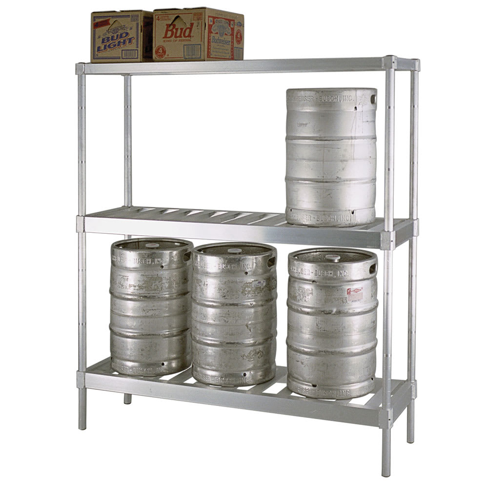 Keg racks for 2025 walk in coolers