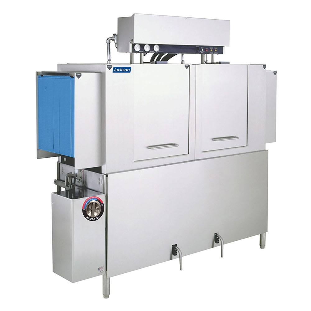 099-AJ64CE2081 80" High Temp Conveyor Dishwasher w/ 287 Racks/hr Capacity, 208v/1ph