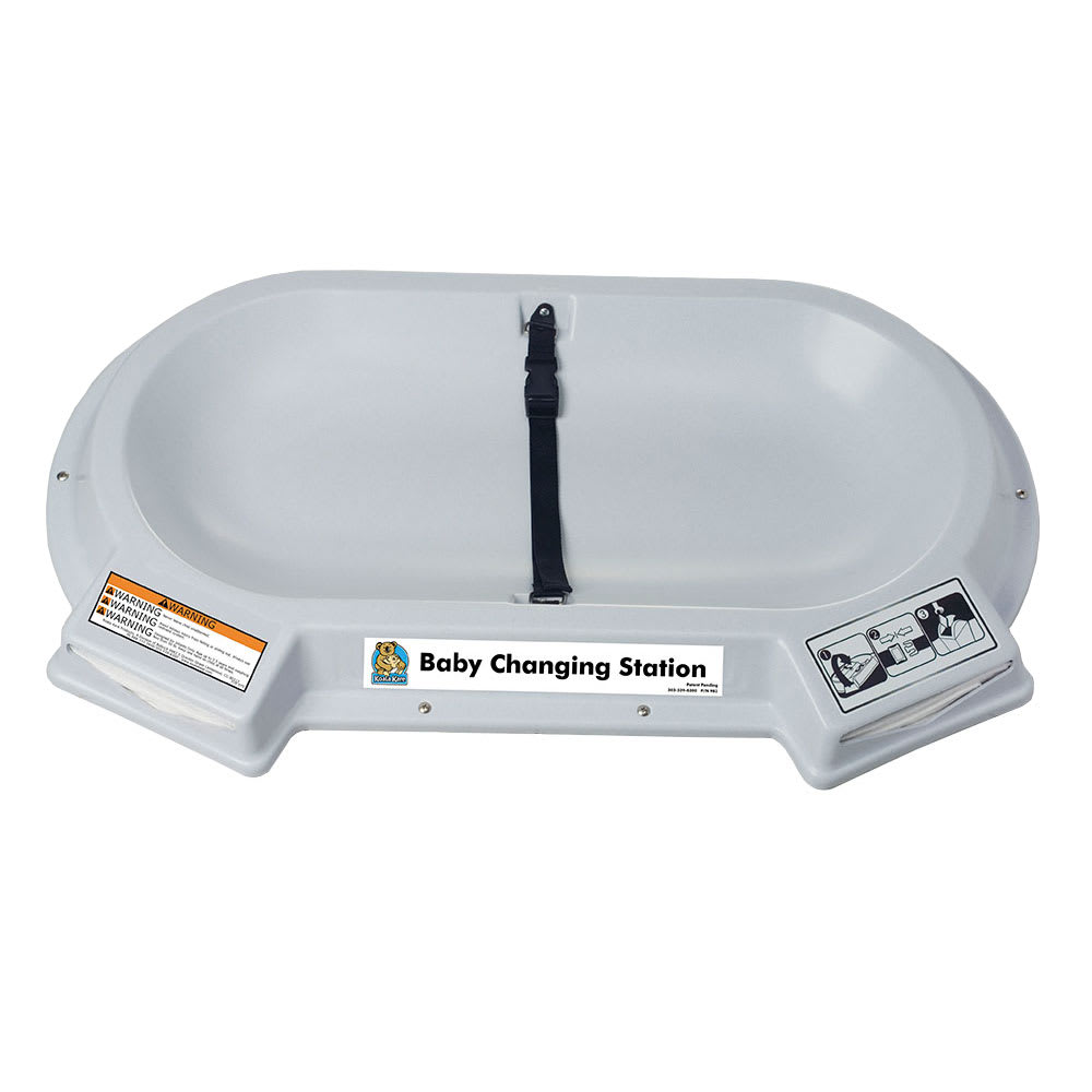 107-KB11201CT Countertop Changing Station - Polyethylene, Gray Granite