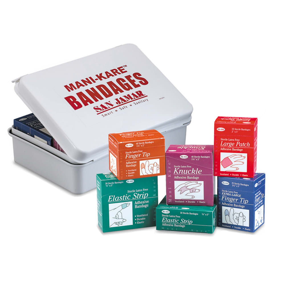 094-MK0906 Mani-Kare Kolor-Cut Fabric Bandage Combo Pack