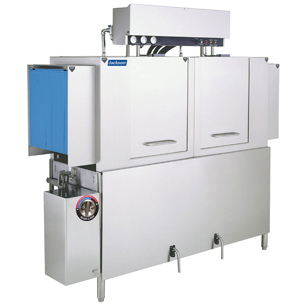 099-AJ64 High Temp Conveyor Dishwasher w/ 287 Racks/hr Capacity