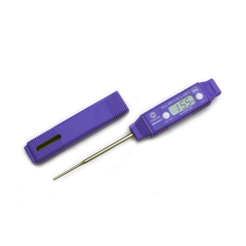 113-KM400AP Digital Pen-Type Pocket Thermometer w/ 3" Stem, Purple