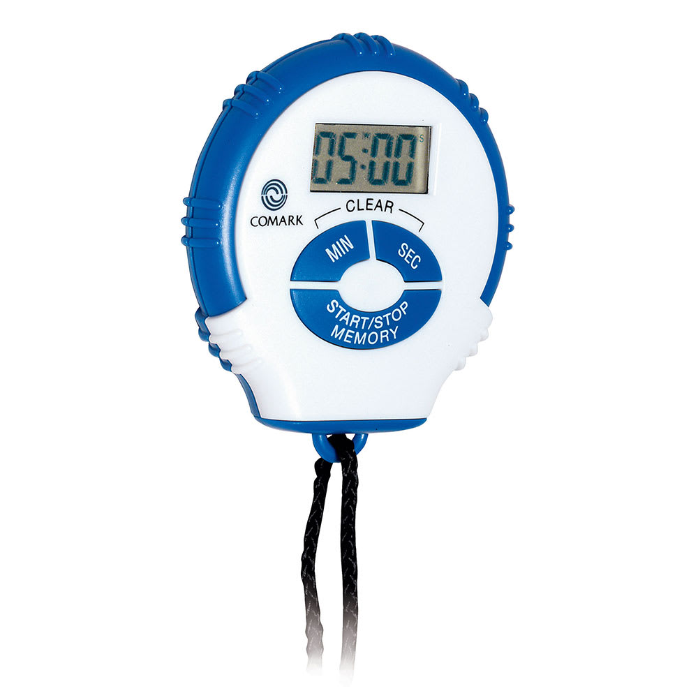 113-SWT2 Stopwatch Timer w/ Memory & 18" Cord On Slide Card