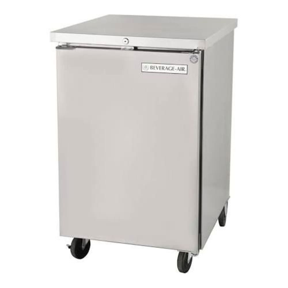 118-BB24HC1S 24" Bar Refrigerator - 1 Swinging Solid Door, Stainless, 115v
