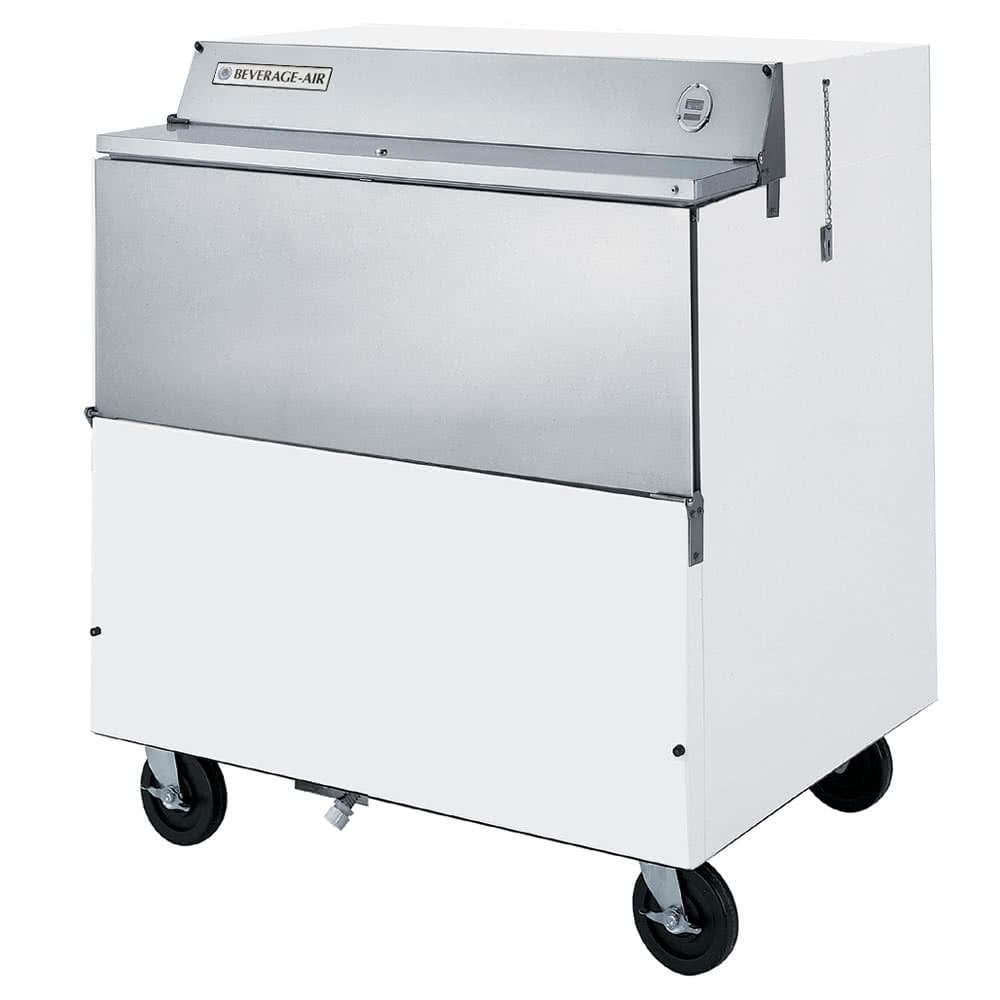 118-SMF34Y1W Milk Cooler w/ Top & Side Access - (512) Half Pint Carton Capacity, 115v