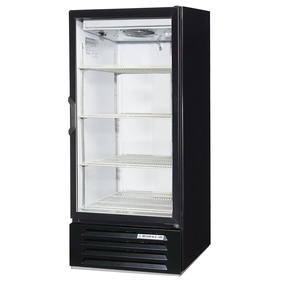 118-LV10HC1B 24" One-Section Glass Door Merchandiser w/ Swing Door, 115v