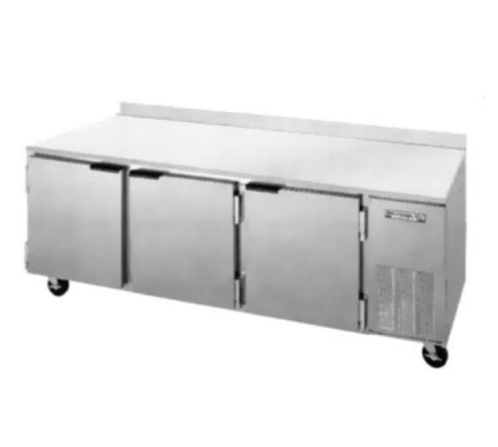 118-WTR93A 93" Work Top Refrigerator w/ (3) Sections,115v