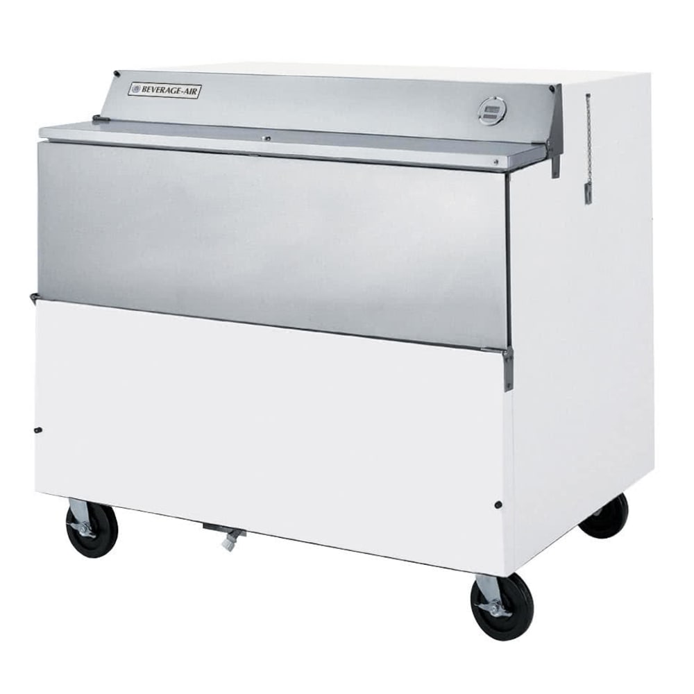 118-SMF49Y1W Milk Cooler w/ Top & Side Access - (768) Half Pint Carton Capacity, 115v
