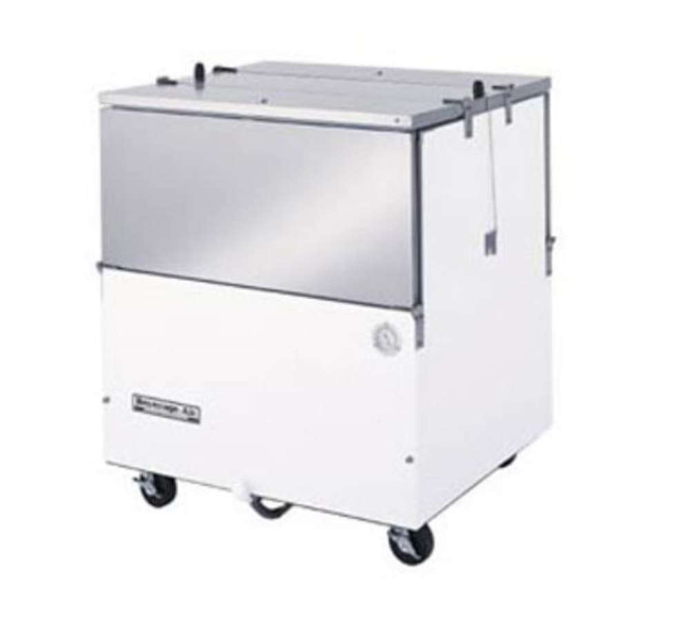 118-ST34NW Milk Cooler w/ Top & Side Access - (512) Half Pint Carton Capacity, 115v