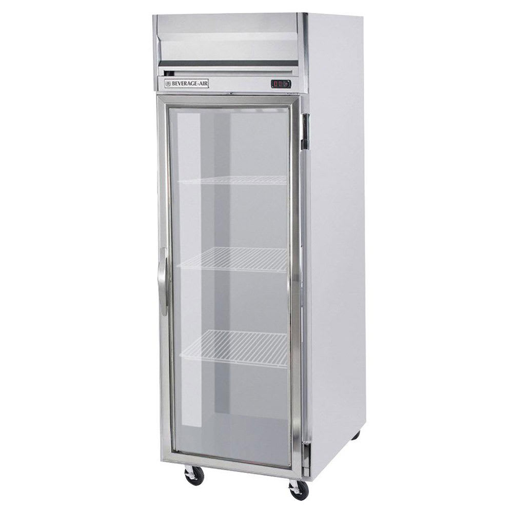 118-HR1W1G 35" One Section Reach In Refrigerator, (1) Right Hinge Glass Door, 115v