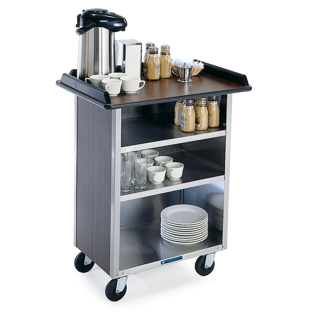 30 in. x 16 in. Two Shelf Steel Service Cart