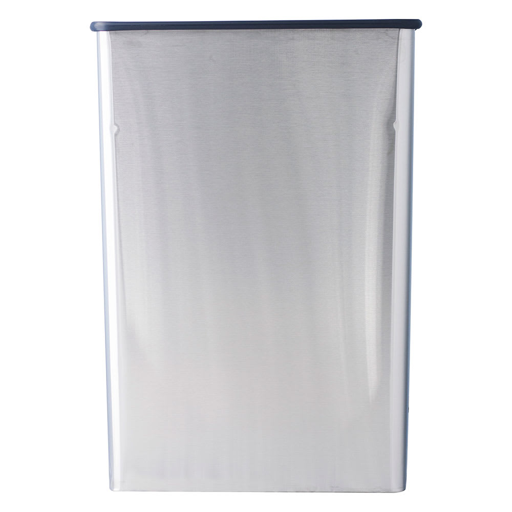 Witt 70SS 22 gal Indoor Decorative Trash Can - Metal, Stainless Steel