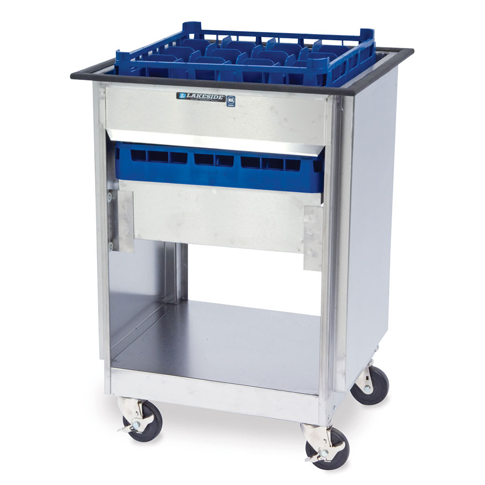 121-997 Mobile Cup & Glass Dispenser w/ Open Base