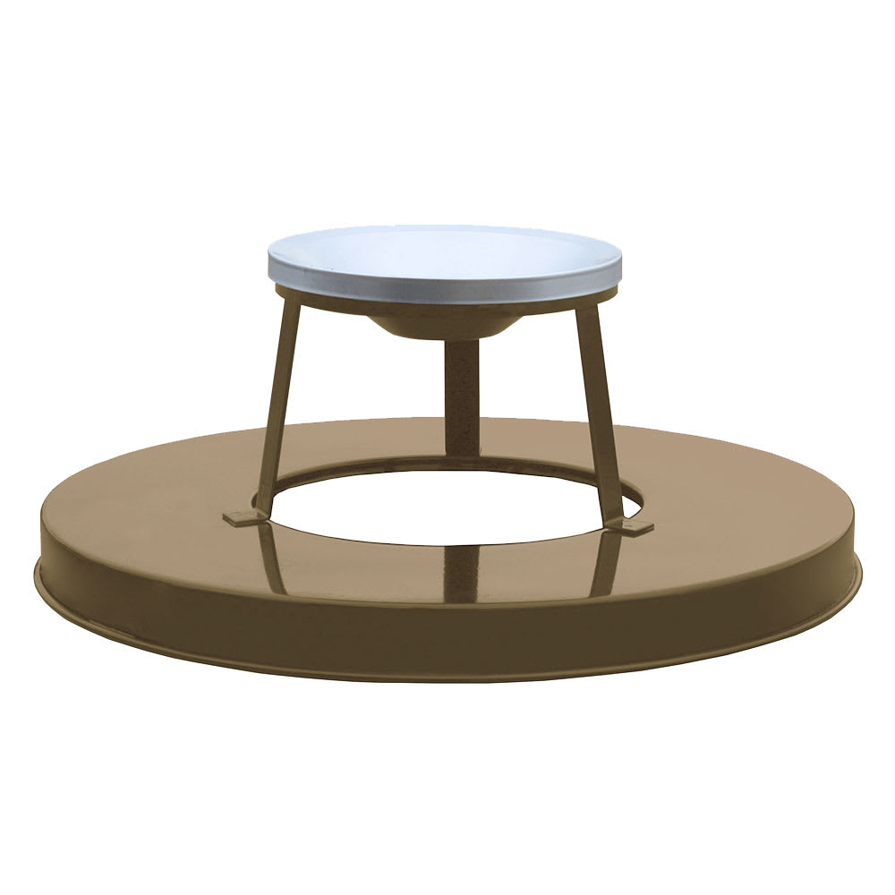 125-M3601ATLBN Trash Can Top Cigarette Receptacle - Decorative Finish
