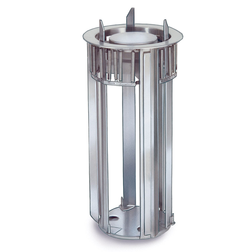 121-922 13 3/4" Drop In Dish Dispenser, Stainless