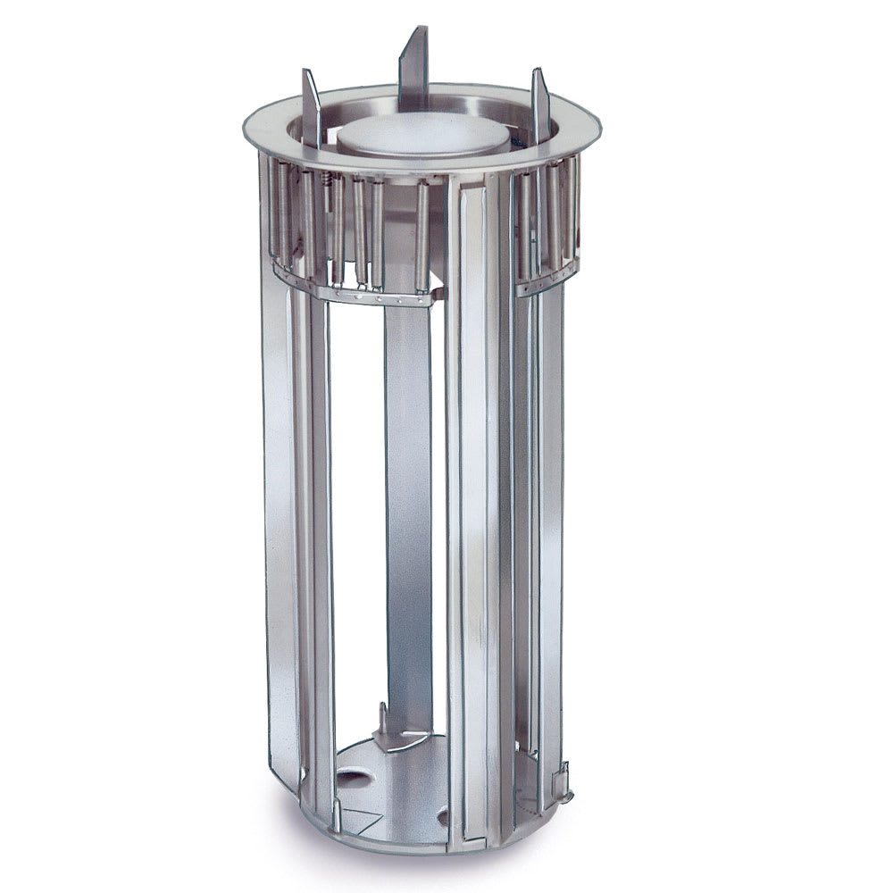 121-932 16" Drop In Dish Dispenser, Stainless
