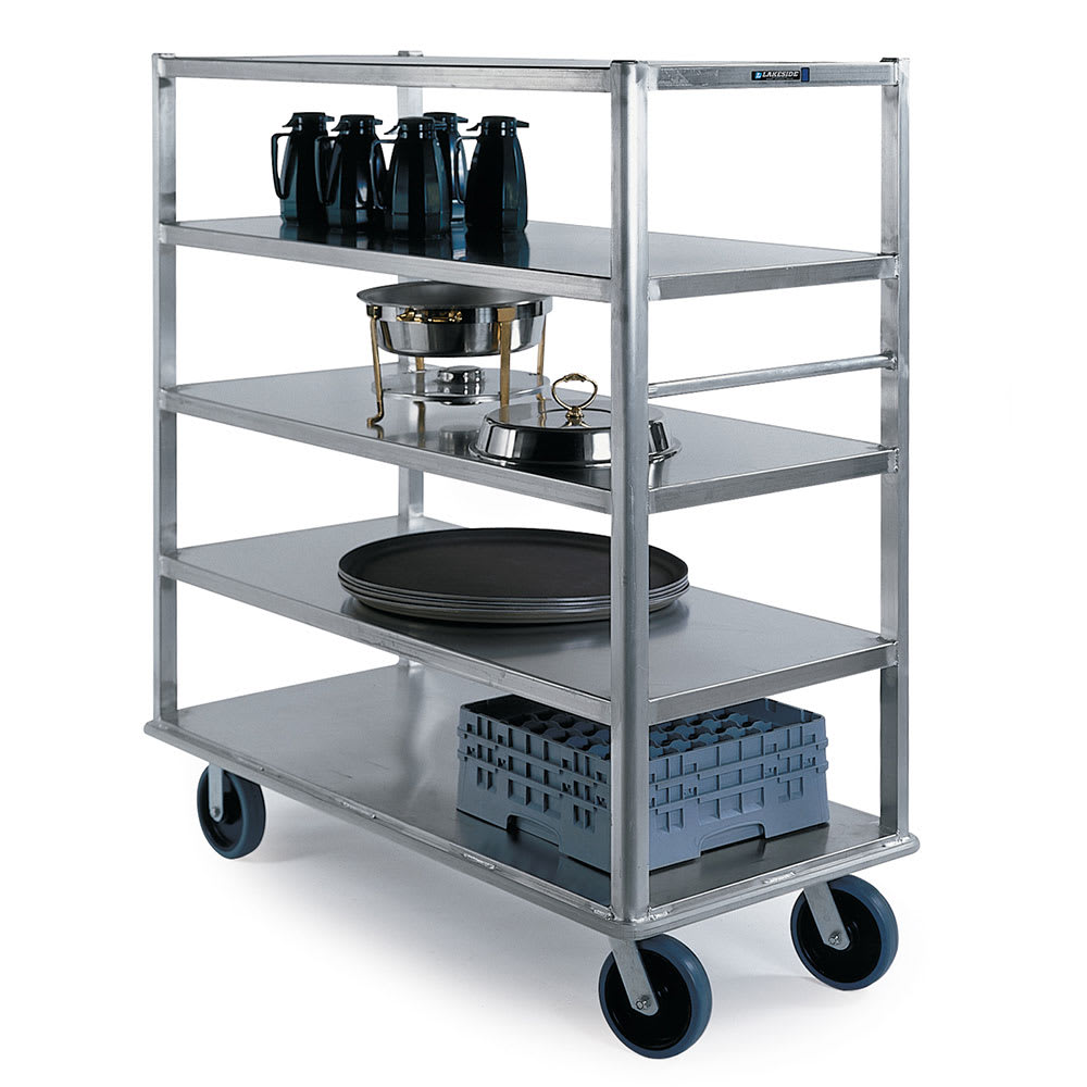 121-4596 Queen Mary Cart - 5 Levels, 2500 lb. Capacity, Aluminum, Marine Edges
