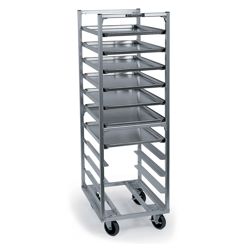 121-8528 20 1/2"W 11 Sheet Pan Rack w/ 5" Bottom Load Slides