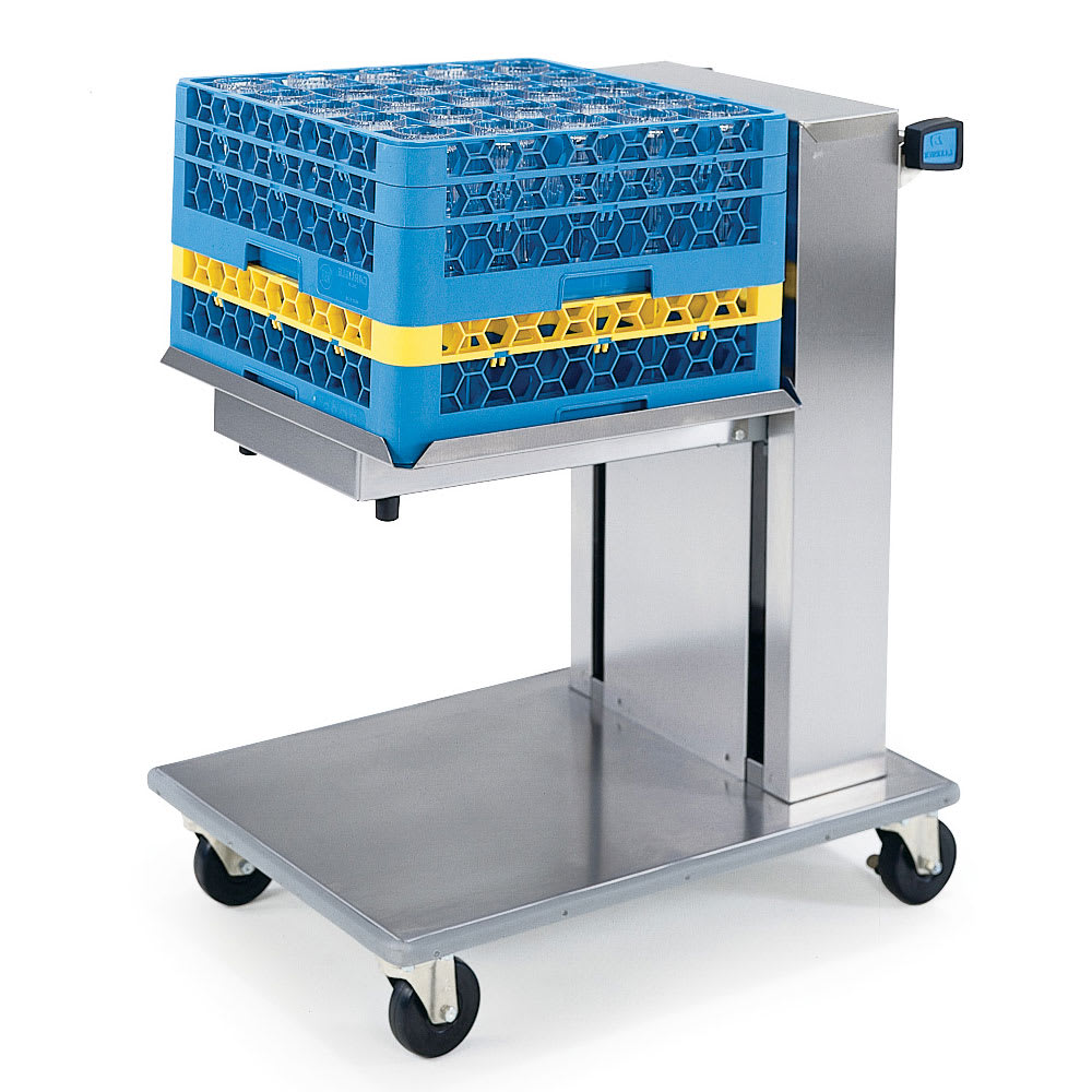 121-819 Mobile Cantilever Tray Dispenser w/ Self-Leveling, 15" x 20" Trays