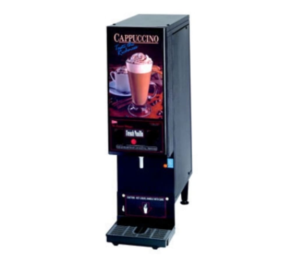 131-GB1CP 1 Flavor Cappuccino Machine w/ (1) 8 lb Hoppers, 120v