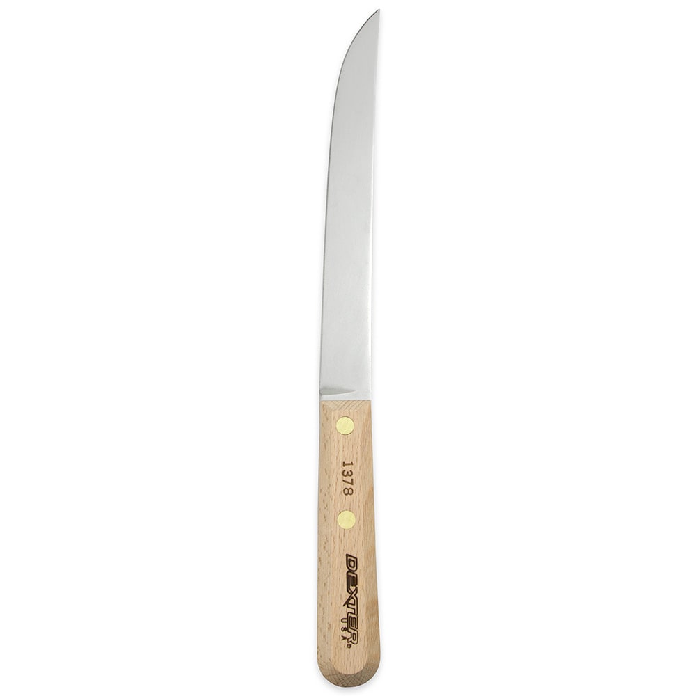 Dexter 02150: Traditional Boning Knife, Wide, Brown / Silver, 8