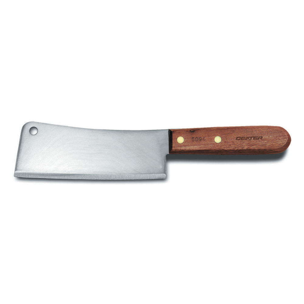 Dexter Russell 5096 6" Cleaver w/ Rosewood Handle, High Carbon Steel