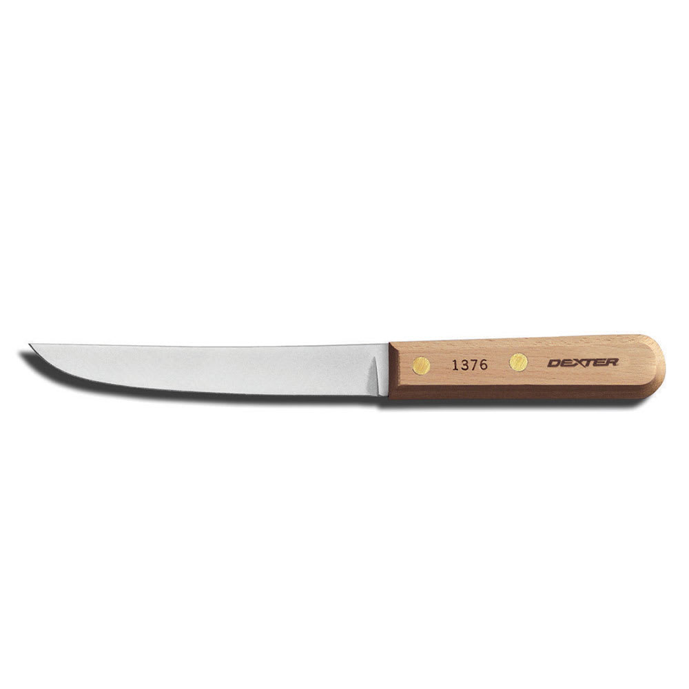 135-02130 7" Boning Knife w/ Beech Handle, Carbon Steel