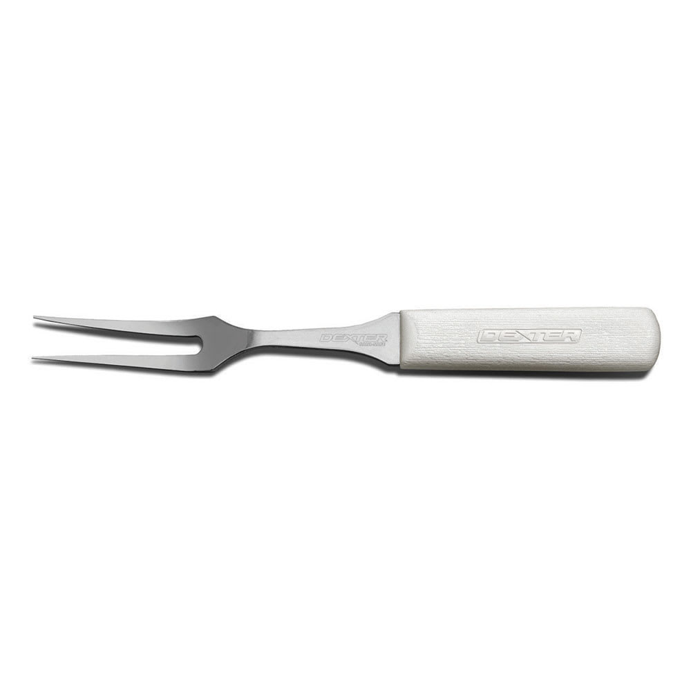 135-14473 9" Sani-Safe® Cook's Fork w/ Polypropylene Handle, Carbon Steel