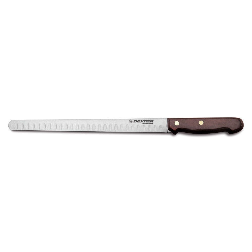 135-13022 10" Roast Slicer w/ Rosewood Handle, Carbon Steel
