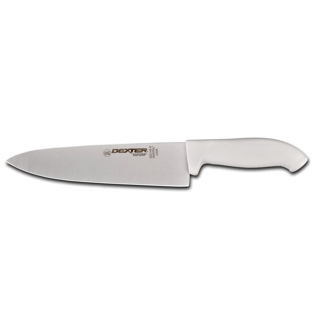 Dexter-Russell 20153 SofGrip 7-Piece White Handle Cutlery Set