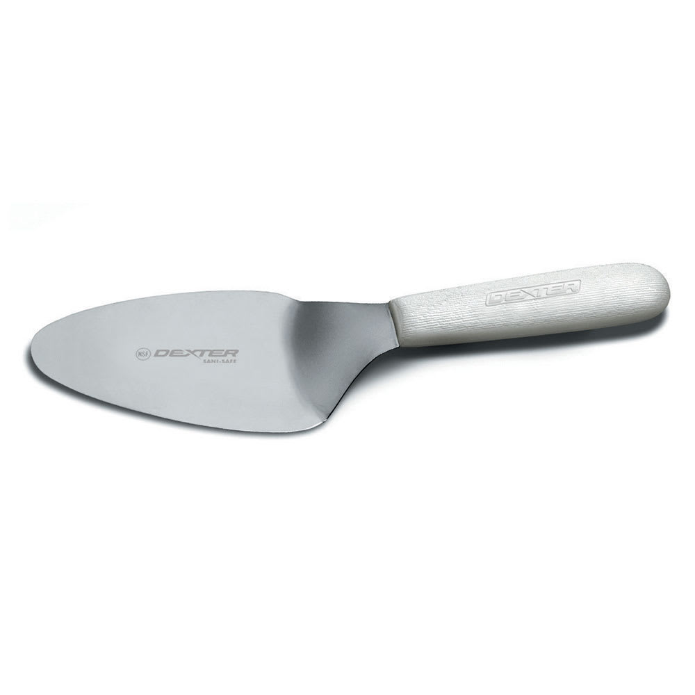 Dexter Russell S175PCP SANI-SAFE® 5" Pie Knife w/ Polypropylene White Handle, Stainless Steel