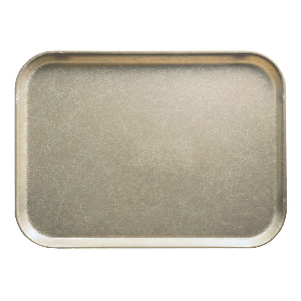 144-1116104 Fiberglass Camtray® Cafeteria Tray Insert - 15 4/5"L x 10 4/5"W, Desert Tan