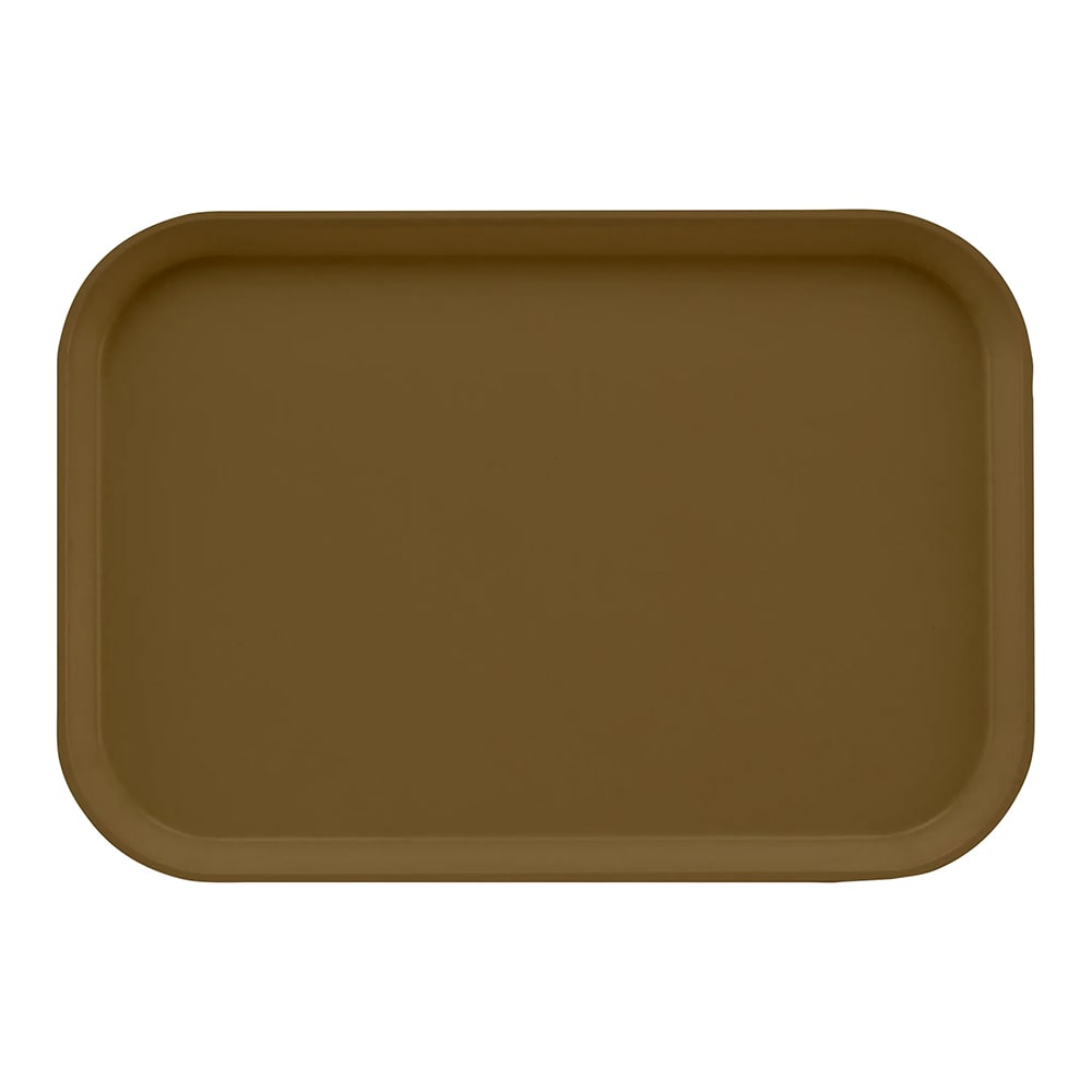 144-1015513 Fiberglass Camtray® Cafeteria Tray Insert - 15"L x 10 1/10" W, Bay Leaf Bro...