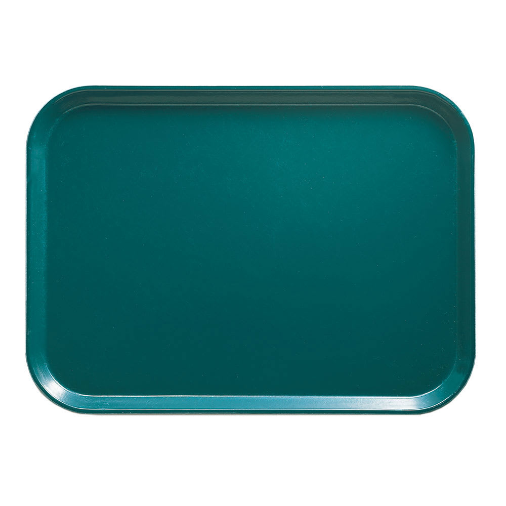 144-1216414 Fiberglass Camtray® Cafeteria Tray - 16 5/16" L x 12"W, Teal