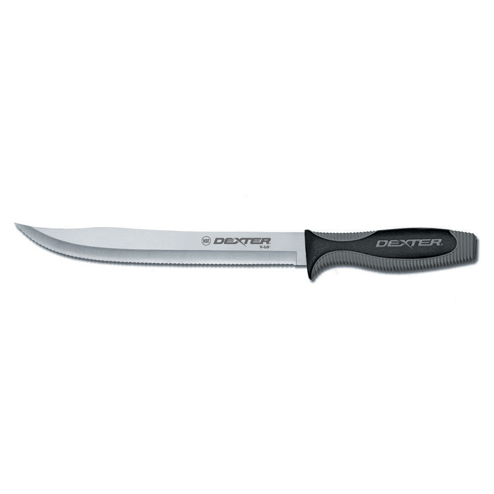135-29363 9" Utility Slicer w/ Soft Rubber Handle, Carbon Steel