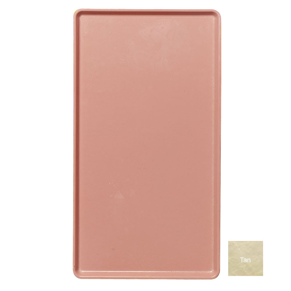 144-1220D214 Rectangular Dietary Tray - For Patient Feeding, 12" x 20", Abstract Tan