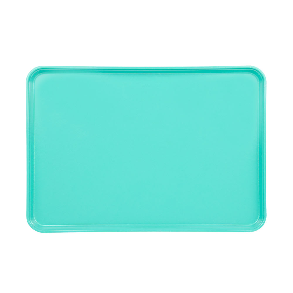 144-1826MT140 Rectangular Market Display Tray - 17 13/16" x 25 11/16" x 11/16", Gr...