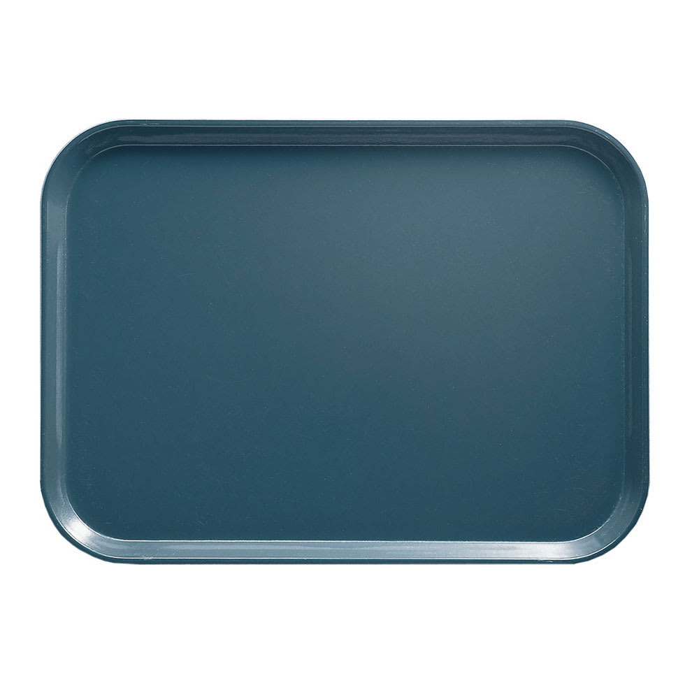 144-2025401 Fiberglass Camtray® Cafeteria Tray - 25 1/2"L x 20 3/4"W, Slate Blue