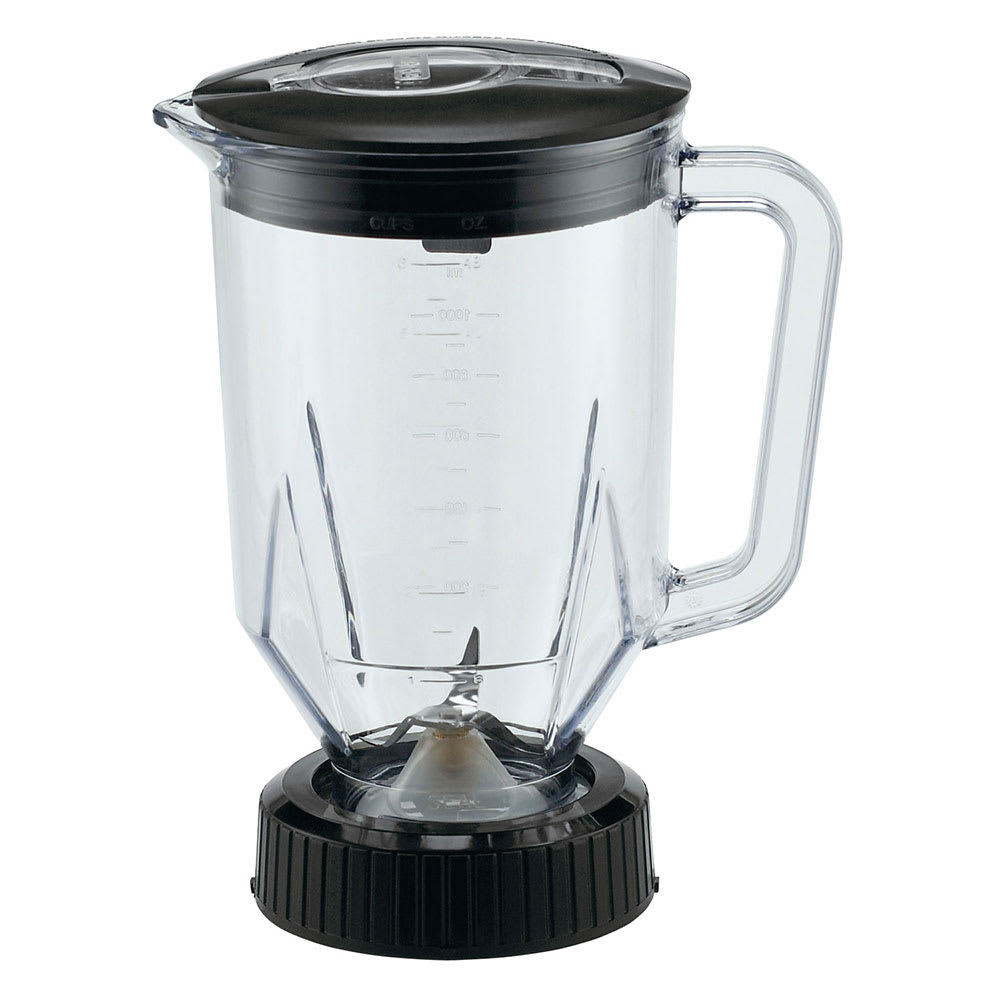 141-CAC29 48 oz Copolyester Blender Container for BB150 & BB160 w/ Lid & Blade