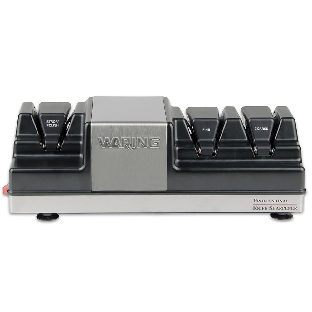 141-WKS800 Electric Knife Sharpener w/ 3 Wheels & Magnetized Drawer