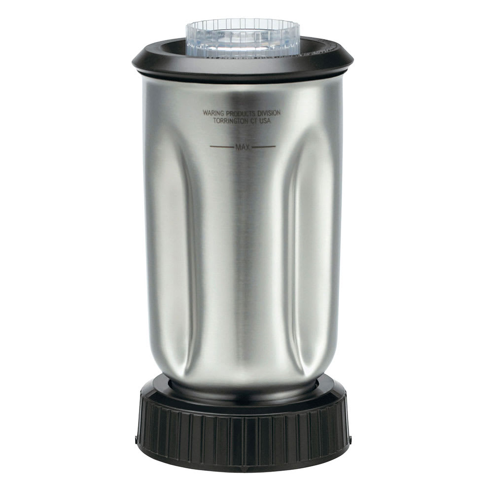 141-CAC37 32 oz Stainless Blender Container for BB150S & BB160S w/ Lid