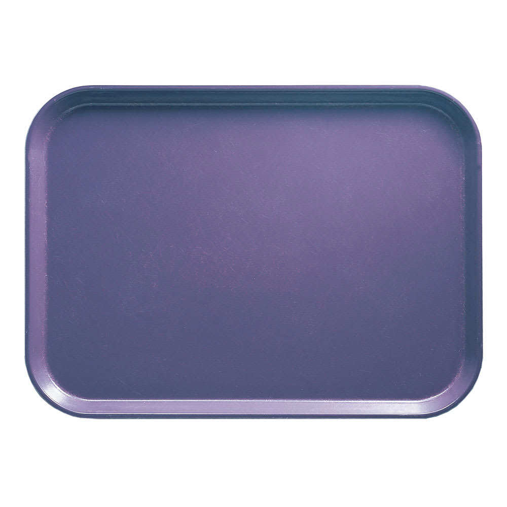 144-1318551 Fiberglass Camtray® Cafeteria Tray - 17 3/4"L x 12 3/5" W, Grape