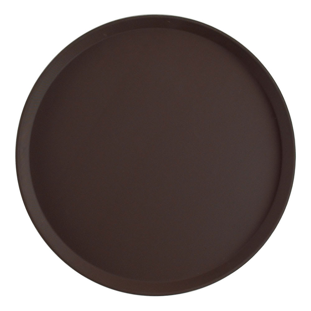 144-1100CT138 11" Camtread Round Serving Tray -  Fiberglass, Tavern Tan