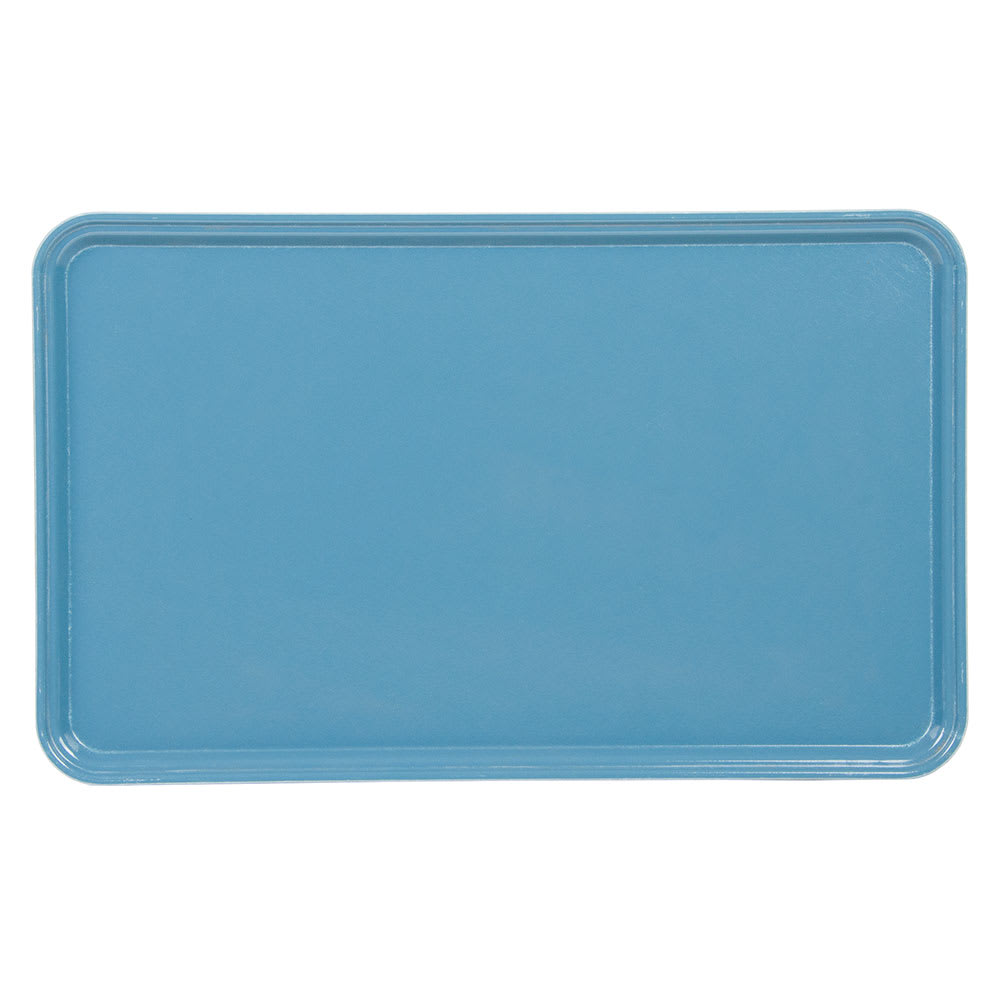 144-3253CL674 Fiberglass Camlite® Cafeteria Tray - 20 7/8"L x 12 3/4"W, Steel Blue