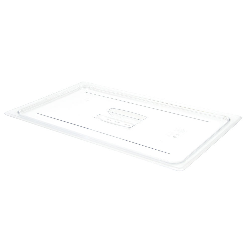 144-10CWCH135 Camwear® Full Size Food Pan Cover w/ Handle, Polycarbonate, Clear