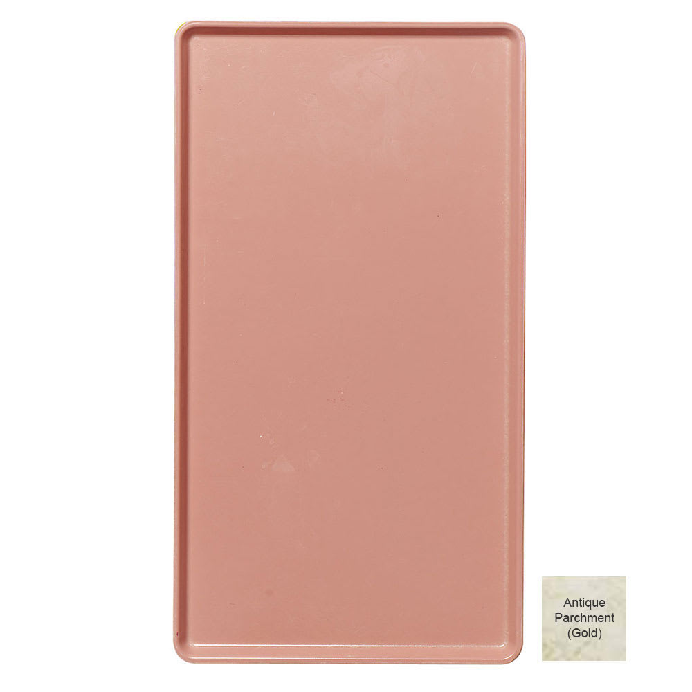 144-1520D526 Rectangular Dietary Tray - For Patient Feeding, 15" x 20 3/16", Antique Pa...
