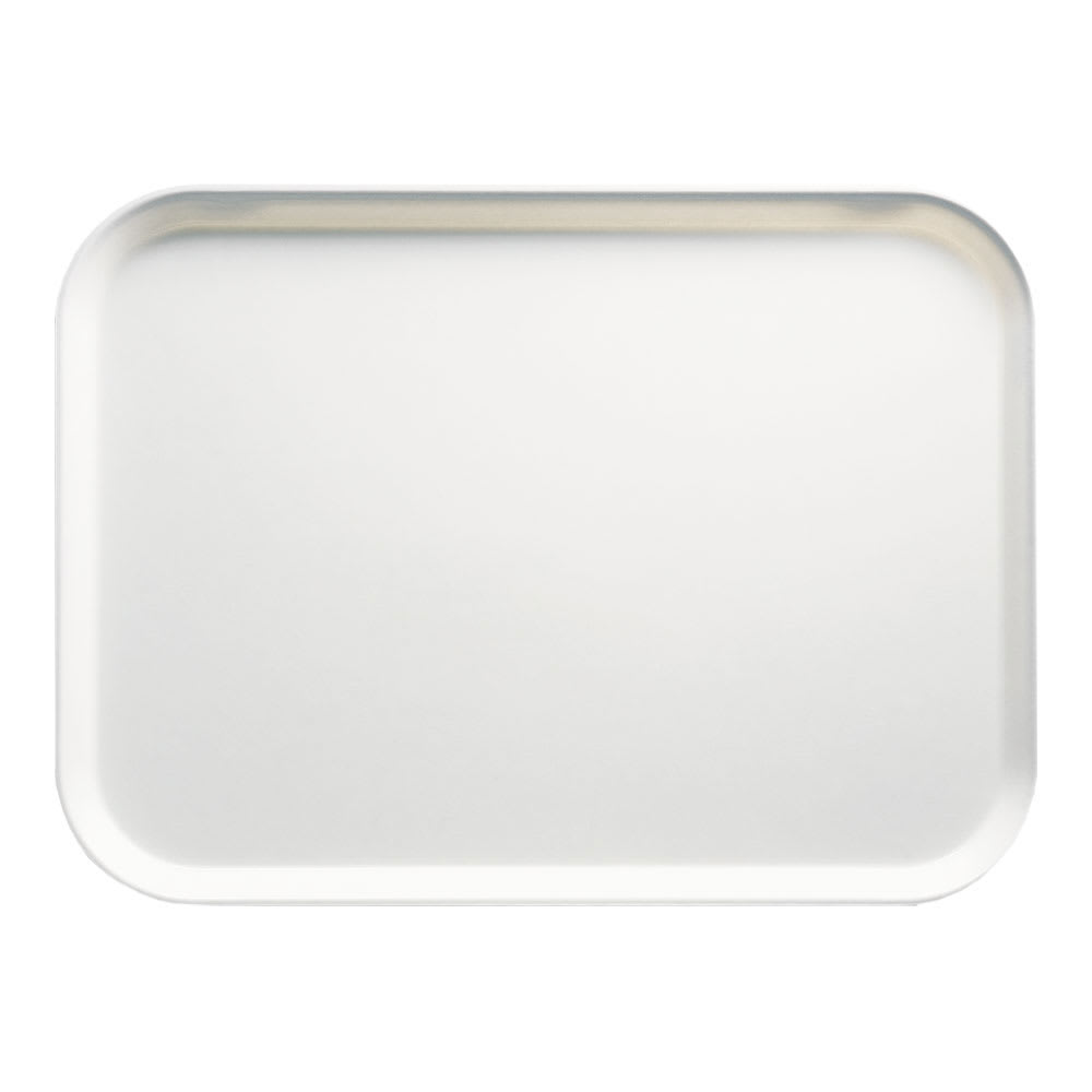 144-16225148 Fiberglass Camtray® Cafeteria Tray -  22 1/2"L x 16 1/2"W, White