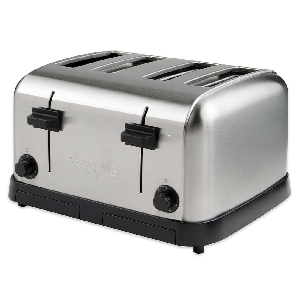 Waring Commercial Toaster 2 Wide Slots - 8 1/4L x 13 1/2W x 8 3/4H